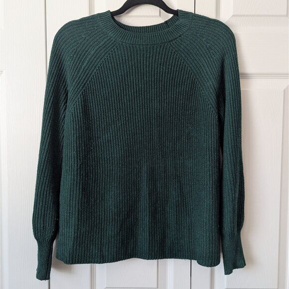 Jessica Simpson Knit Sweater | Women’s Medium | Green | Crewneck - Picture 1 of 5